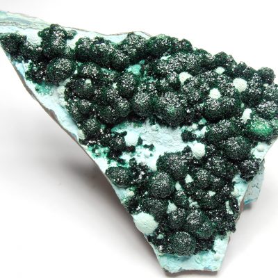 Malachite and Chrysocolla from the Star of the Congo Mine