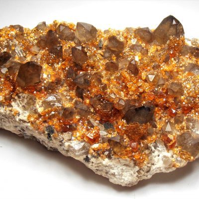 Spessartine Garnets and Smokey Crystals from the Fujian Province